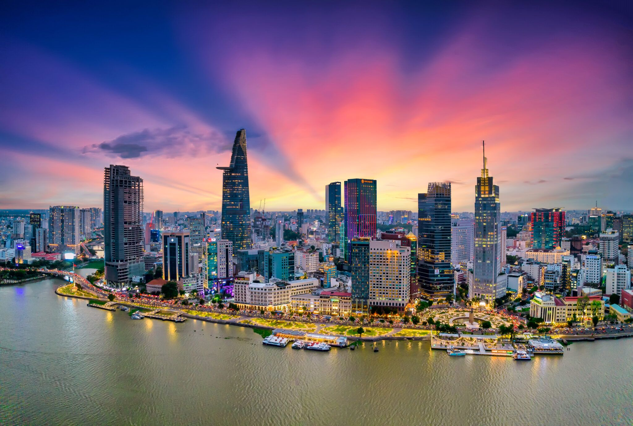 Ho Chi Minh City skyline